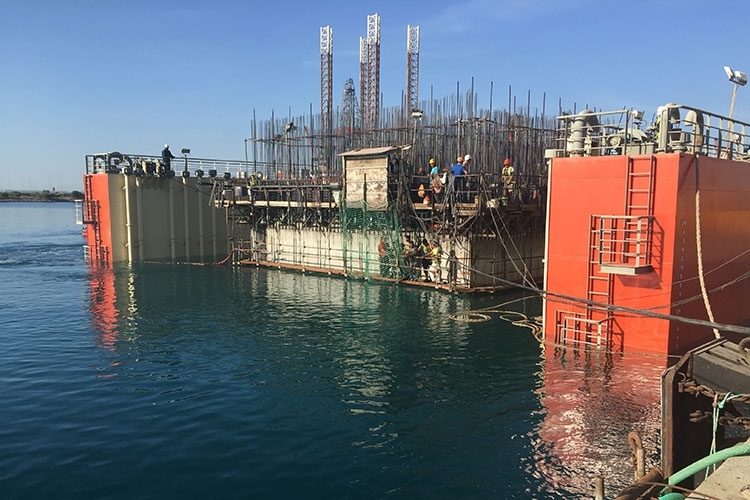 Εικόνα από Κατασκευή Κρηπιδώματος μήκους 500μ στο λιμάνι Λεμεσού