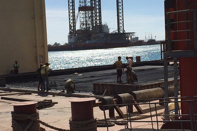 Εικόνα από Κατασκευή Κρηπιδώματος μήκους 500μ στο λιμάνι Λεμεσού