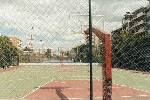 Picture of Construction of basket and tennis courts in Tavros