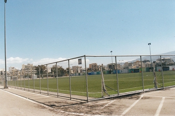 Picture of Construction of football stadium in the former racetrack’s facilities in Palaio Faliro