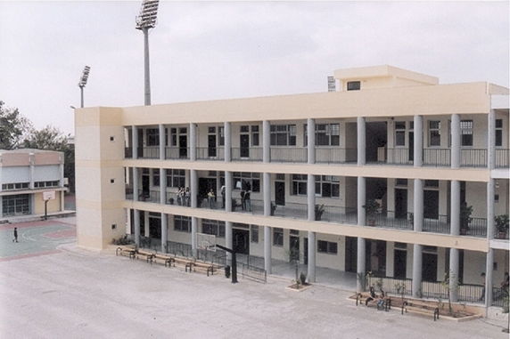 Picture of School blocks in 1st high school in Nea Smirni