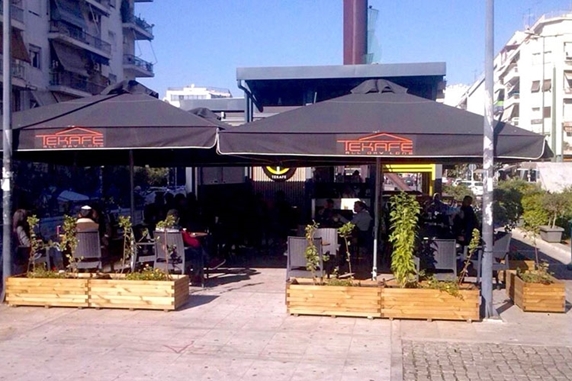 Picture of Construction of Refreshment Stand at the metro station of Kato Patissia