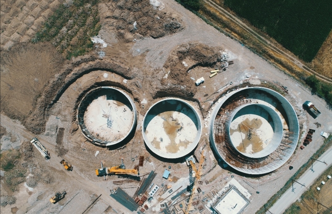 Picture of Construction of a Biogas Plant