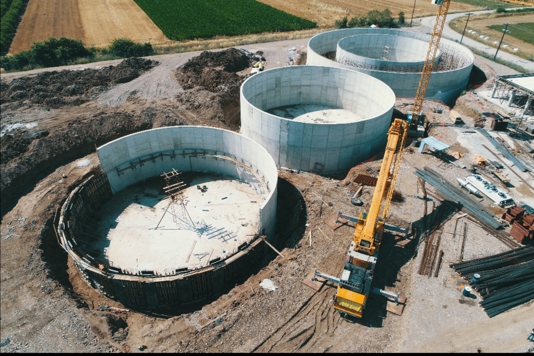 Picture of Construction of a Biogas Plant
