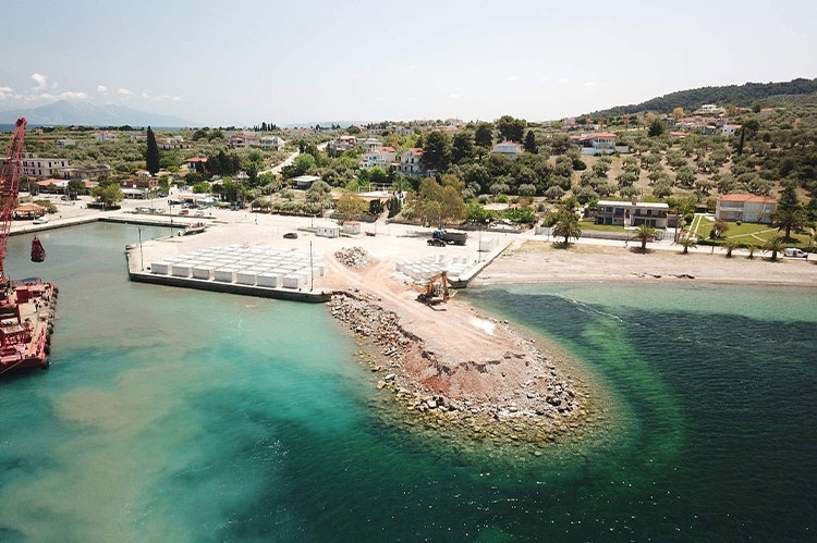 Picture of Pier Expansion, Port of ARKITSA - Prefecture of Fthiotida